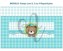 Recorte Sublimado Estojo com 2, 3 ou 4 Repartições - 90 - comprar online