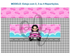 Recorte Sublimado Estojo com 2, 3 ou 4 Repartições - 98 - comprar online