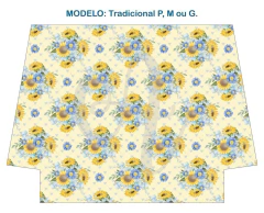 Recorte Sublimado P, M ou G - Floral 101 - comprar online
