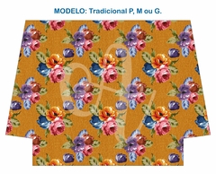 Recorte Sublimado P, M ou G - Floral 127 - comprar online