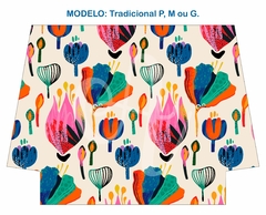 Recorte Sublimado P, M ou G - Floral 146 - comprar online