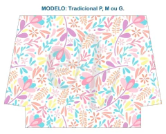Recorte Sublimado P, M ou G - Floral 150 - comprar online