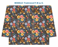 Recorte Sublimado P, M ou G - Floral 93 - comprar online