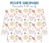 Recorte Sublimado P, M ou G - Florzinha 03