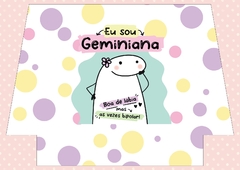Recorte Sublimado - Flork Signos Gêmeos