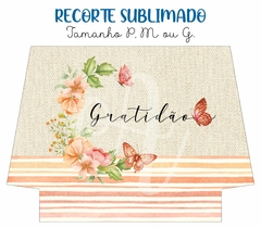 Recorte Sublimado P, M ou G - Gratidão 01