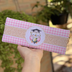 Recorte Sublimado Estojo Slim - Professores 06 - Lojinha da Arteira