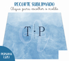Recorte Sublimado - Iniciais 03