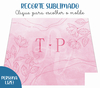Recorte Sublimado - Iniciais 06