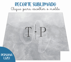 Recorte Sublimado - Iniciais 09