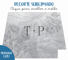 Recorte Sublimado - Iniciais 10