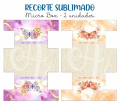 Recorte Sublimado Micro Box - Borboleta 01