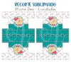 Recorte Sublimado Micro Box - Natal Infantil 01