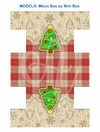 Recorte Sublimado Micro ou Mini Box - Natal 03