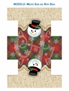 Recorte Sublimado Micro ou Mini Box - Natal 04