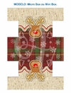 Recorte Sublimado Micro ou Mini Box - Natal 05