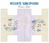 Recorte Sublimado Mini Box - Fé 03