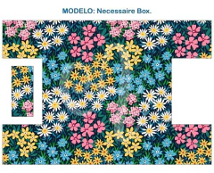 Recorte Sublimado Box - Floral 01 - comprar online