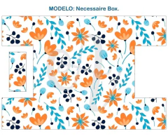 Recorte Sublimado Box - Floral 115 - comprar online