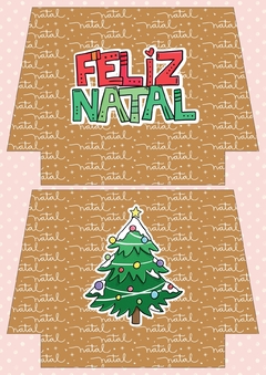 Recorte Sublimado - Natal 10