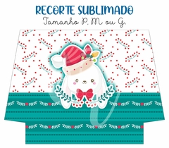 Recorte Sublimado P, M ou G - Natal Infantil 02