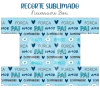 Recorte Sublimado Necessaire Box Pais - 01