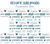 Recorte Sublimado Necessaire Box Pais - 08