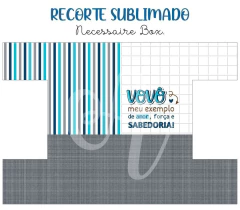 Recorte Sublimado Necessaire Box Pais - 15