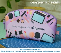 Recorte Sublimado Necessaire Meia Lua - comprar online