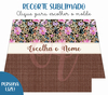Recorte Sublimado - Oncinha Floral 11