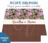 Recorte Sublimado - Oncinha Floral 11