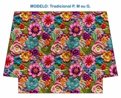 Recorte Sublimado P, M ou G - Bordado 3D 02 - comprar online