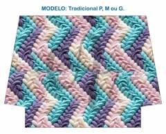 Recorte Sublimado P, M ou G - Crochê 3D 02 - comprar online