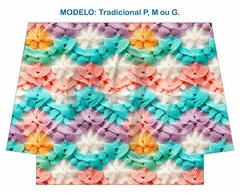 Recorte Sublimado P, M ou G - Crochê 3D 03 - comprar online