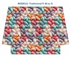 Recorte Sublimado P, M ou G - Crochê 3D 04 - comprar online