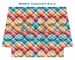 Recorte Sublimado P, M ou G - Crochê 3D 08 - comprar online