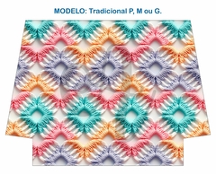 Recorte Sublimado P, M ou G - Crochê 3D 12 - comprar online
