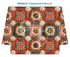 Recorte Sublimado P, M ou G - Crochê 3D 13 - comprar online