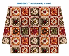 Recorte Sublimado P, M ou G - Crochê 3D 16 - comprar online