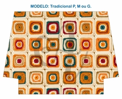 Recorte Sublimado P, M ou G - Crochê 3D 19 - comprar online