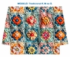 Recorte Sublimado P, M ou G - Crochê 3D 30 - comprar online