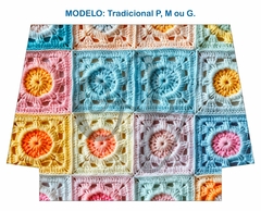 Recorte Sublimado P, M ou G - Crochê 3D 32 - comprar online