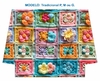 Recorte Sublimado P, M ou G - Crochê 3D 33 - comprar online
