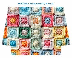 Recorte Sublimado P, M ou G - Crochê 3D 34 - comprar online