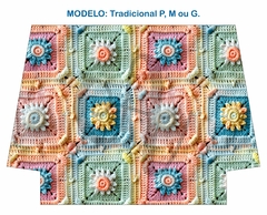 Recorte Sublimado P, M ou G - Crochê 3D 39 - comprar online