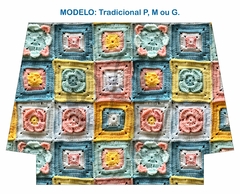 Recorte Sublimado P, M ou G - Crochê 3D 41 - comprar online
