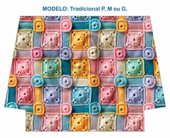 Recorte Sublimado P, M ou G - Crochê 3D 44 - comprar online