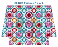 Recorte Sublimado P, M ou G - Crochê 3D 57 - comprar online