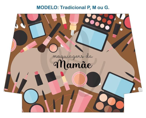 Recorte Sublimado P, M ou G - Dia das Mães 29 - comprar online