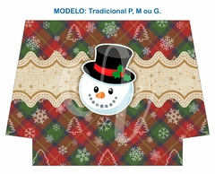 Recorte Sublimado P, M ou G - Natal 04